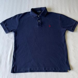 Men’s polo, Ralph Lauren, M, Navy Blue